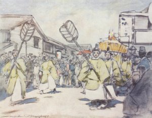 Uskonnollinen kulkue tekijältä Mortimer Ludington Menpes